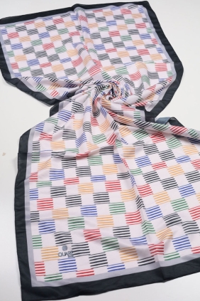 Quare Desenli Geniş 80X185 Cm. Fresh Şal - Desen-08