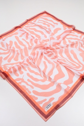 Cardion Desenli Pamuk İpek Eşarp - Desen-06