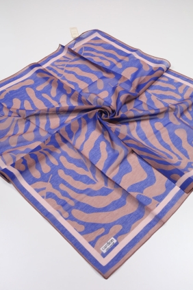 Cardion Desenli Pamuk İpek Eşarp - Desen-06