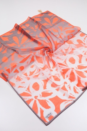 Cardion Desenli Pamuk İpek Eşarp - Desen-07