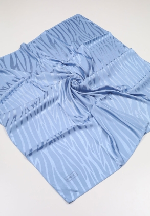 Piramit Kendinden Desenli Jakarlı Eşarp - Desen-04