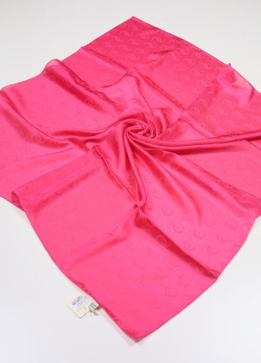 Hint İpek Kendinden Desenli Işıltı Eşarp - Desen-05