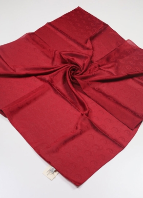 Hint İpek Kendinden Desenli Işıltı Eşarp - Desen-05