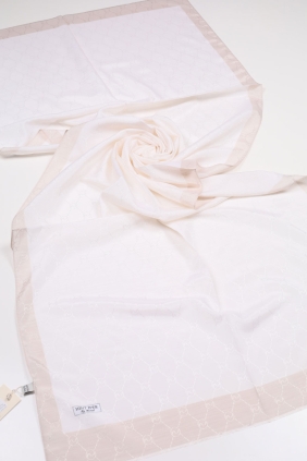 Hint İpek Desenli Monogram Şal - Desen-06