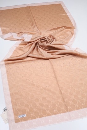 Hint İpek Desenli Monogram Şal - Desen-06