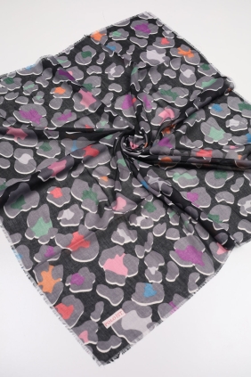 Poloist Desenli Sökme Tülbent - Desen-318