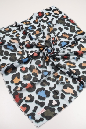 Poloist Desenli Sökme Tülbent - Desen-318