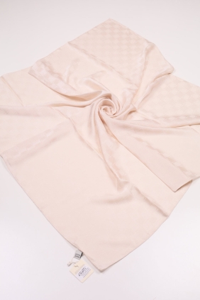 Hint İpek Kendinden Desenli Işıltı Eşarp - Desen-06