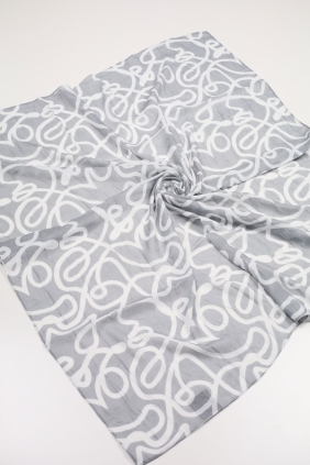 Modakaşmir Desenli Bambu Kraş Eşarp - Desen-02