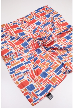 Modakaşmir Desenli Bambu Kraş Eşarp - Desen-05