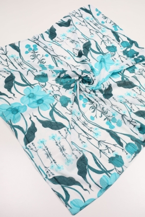 Modakaşmir Desenli Bambu Kraş Eşarp - Desen-07