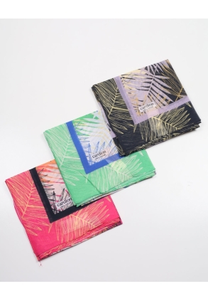 Cardion Desenli Pamuk İpek Eşarp - Desen-10