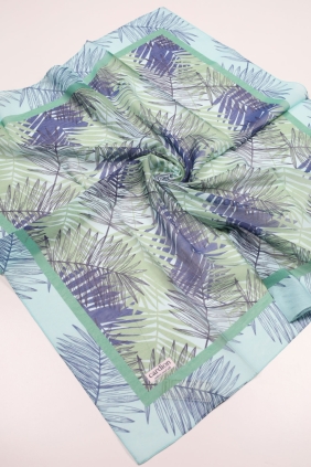 Cardion Desenli Pamuk İpek Eşarp - Desen-10