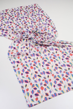 Moda Kaşmir Desenli Bambu Kraş Şal - Desen-01