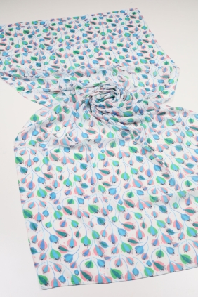 Moda Kaşmir Desenli Bambu Kraş Şal - Desen-01