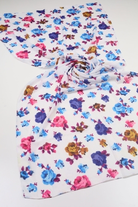 Moda Kaşmir Desenli Bambu Kraş Şal - Desen-03