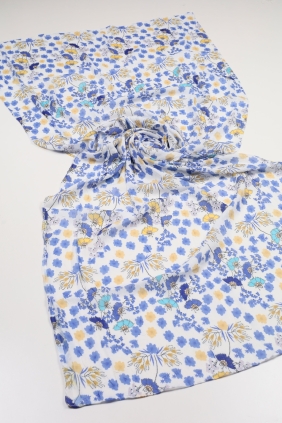 Moda Kaşmir Desenli Bambu Kraş Şal - Desen-04