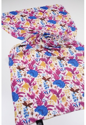 Moda Kaşmir Desenli Bambu Kraş Şal - Desen-05