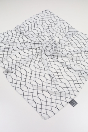 Modakaşmir Desenli Bambu Kraş Eşarp - Desen-08