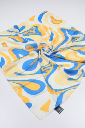 Modakaşmir Desenli Bambu Kraş Eşarp - Desen-09