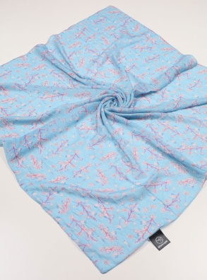 Modakaşmir Desenli Bambu Kraş Eşarp - Desen-11