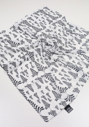 Modakaşmir Desenli Bambu Kraş Eşarp - Desen-12
