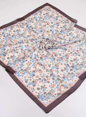 Quare Desenli Fresh Krep Vual Eşarp - Desen-01