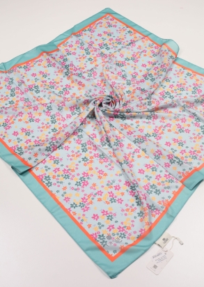 Quare Desenli Fresh Krep Vual Eşarp - Desen-01