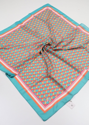 Quare Desenli Fresh Krep Vual Eşarp - Desen-02