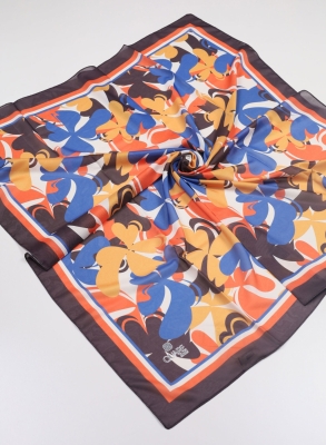 Quare Desenli Fresh Krep Vual Eşarp - Desen-03