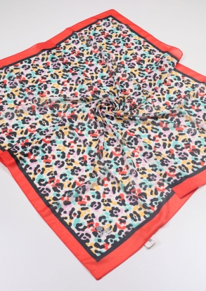 Quare Desenli Fresh Krep Vual Eşarp - Desen-04
