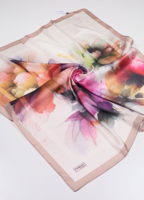 Piramit Luxer Desenli Kristal Eşarp - Desen-02