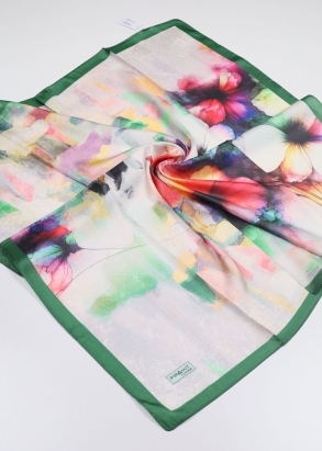 Piramit Luxer Desenli Kristal Eşarp - Desen-03