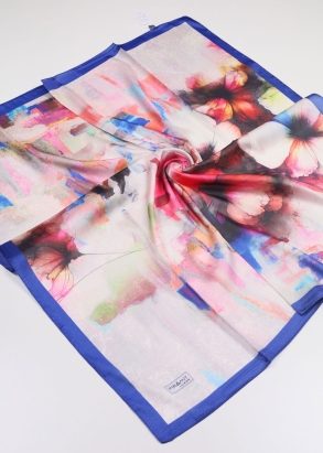 Piramit Luxer Desenli Kristal Eşarp - Desen-03