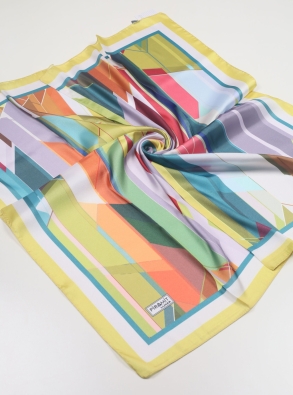 Piramit Luxer Desenli Kristal Eşarp - Desen-04