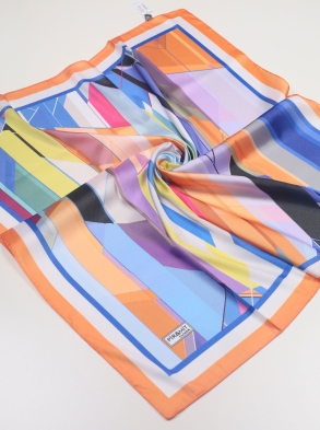 Piramit Luxer Desenli Kristal Eşarp - Desen-04