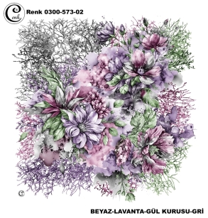 Cenk Desenli Oyalık Yazma - 0300-573