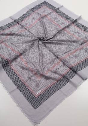 Eyfel Desenli Sökme Tülbent - Desen-02