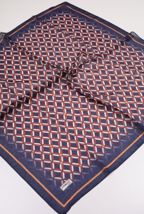 Piramit Desenli Dijital Soft Eşarp - Desen-22