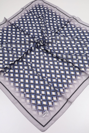 Piramit Desenli Dijital Soft Eşarp - Desen-22