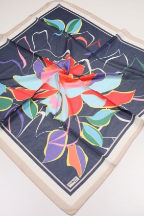 Piramit Desenli Dijital Soft Eşarp - Desen-23