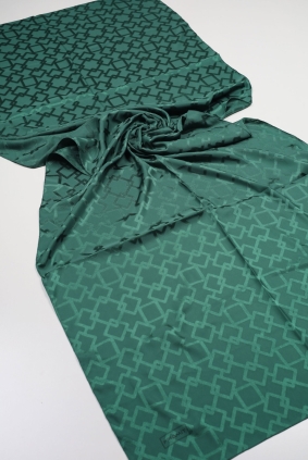 Piramit Kendinden Desenli Jakar Şal - Desen-02