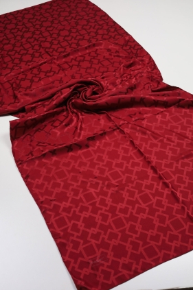 Piramit Kendinden Desenli Jakar Şal - Desen-02