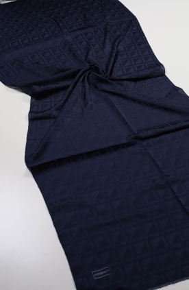 Piramit Monogram Floş Şal - Desen-04