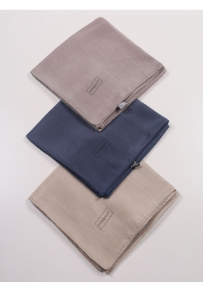 Piramit Düz Renk Kehribar Eşarp - Desen-02