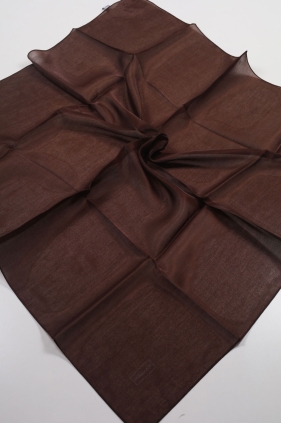 Piramit Düz Renk Kehribar Eşarp - Desen-02