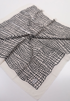 Yasemin İpek Desenli Sökme Tülbent - Desen-02