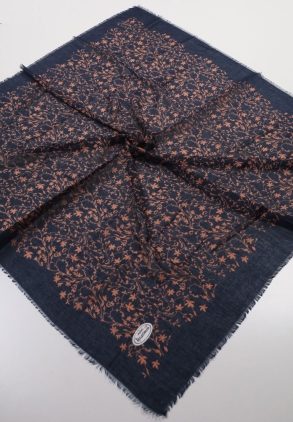 Yasemin İpek Desenli Sökme Tülbent - Desen-04