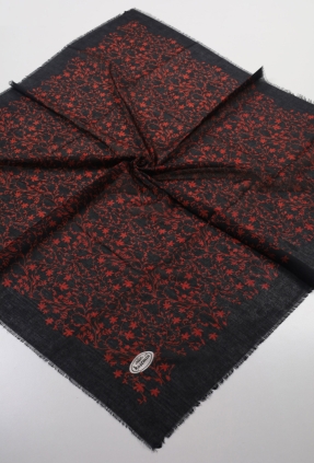 Yasemin İpek Desenli Sökme Tülbent - Desen-04