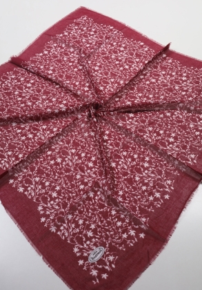 Yasemin İpek Desenli Sökme Tülbent - Desen-04